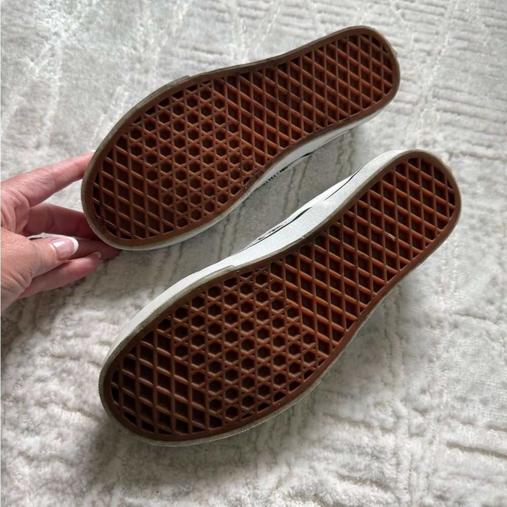 Vans Slip-On Sneakers Black and White Snakeskin Print - Picture 4 of 4